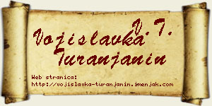 Vojislavka Turanjanin vizit kartica